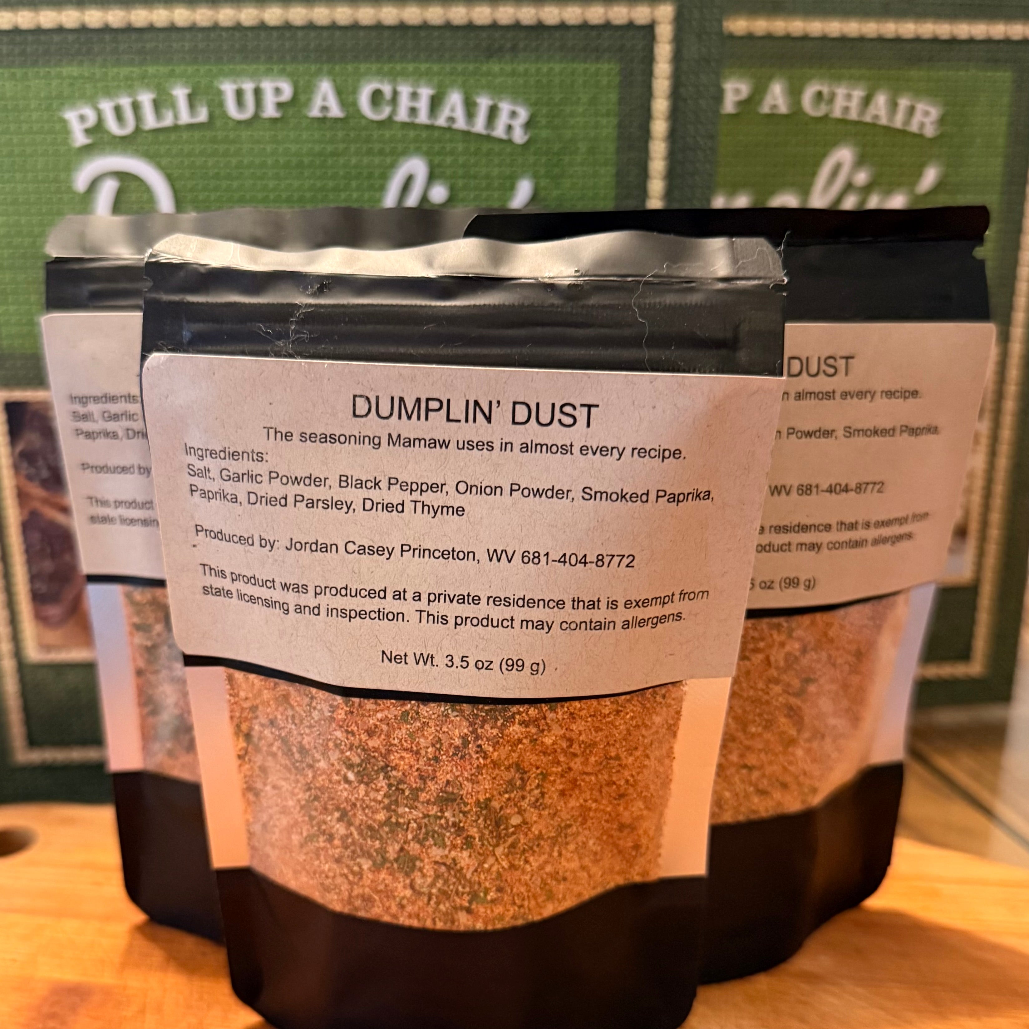 Dumplin’ Dust All Purpose Seasoning Blend Southern Appalachian Spice Mix Chicken Vegetable Meat Rub Dumplin Dust Homemade Seasoning